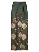 Amazon Echoes Wrap Skirt
