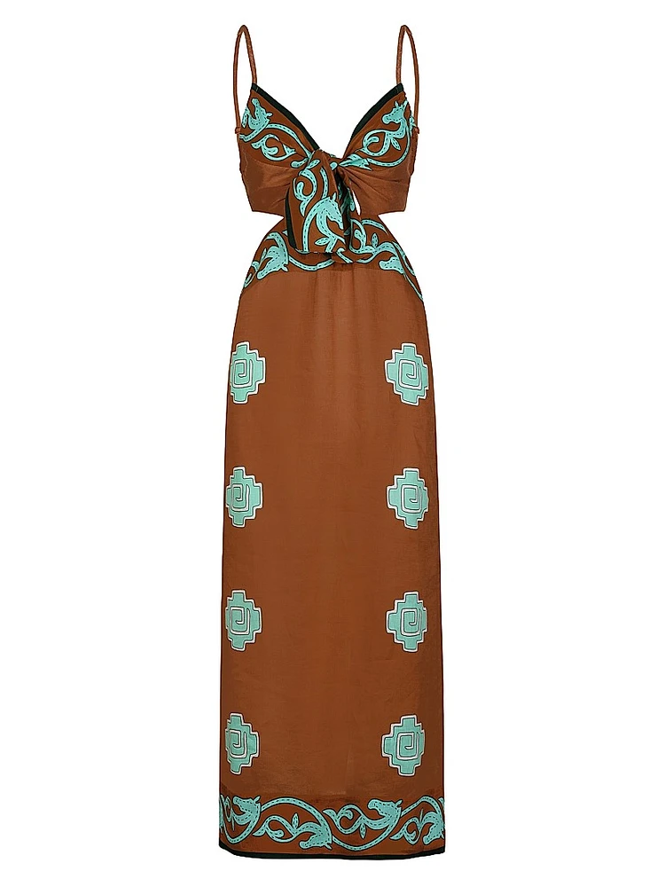 Los Siete Mares Ankle Dress