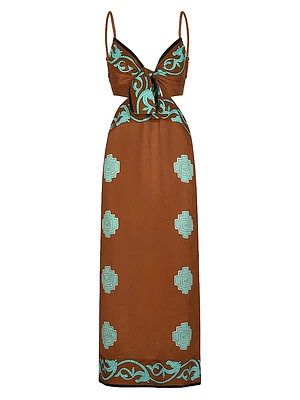 Los Siete Mares Ankle Dress