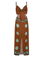 Los Siete Mares Ankle Dress