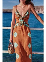 Los Siete Mares Ankle Dress