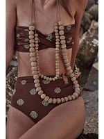 La Paz Mocca Sea Sprite Bikini Top