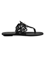 Jasmine Embellished Leather Sandals