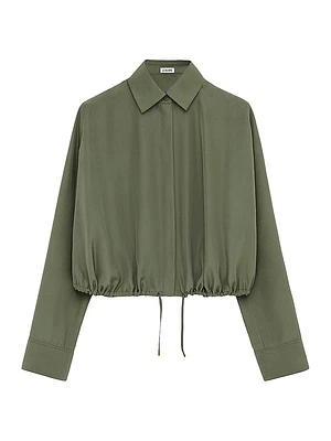 Balloon Silk Shirt