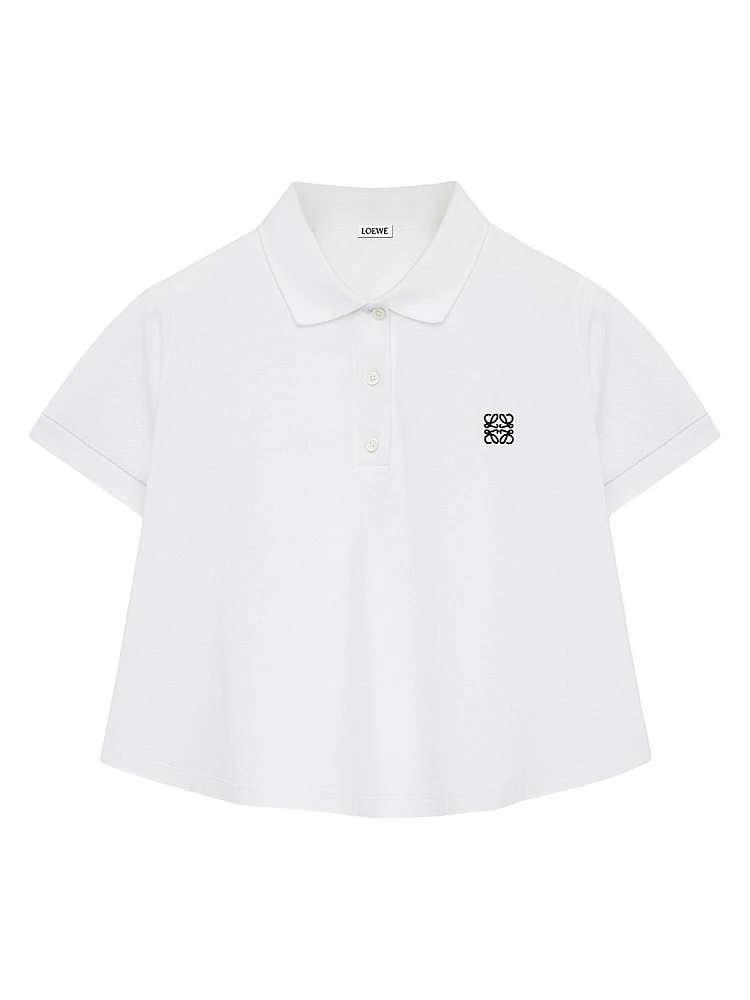 Trapeze Cotton-Blend Polo Shirt