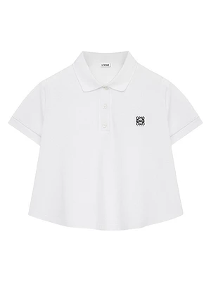 Trapeze Cotton-Blend Polo Shirt