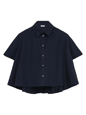 Short-Sleeve Trapeze Shirt