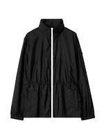 Nylon Short Parka