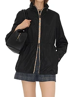 Nylon Short Parka