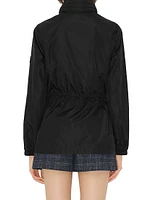 Nylon Short Parka