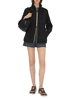 Nylon Short Parka