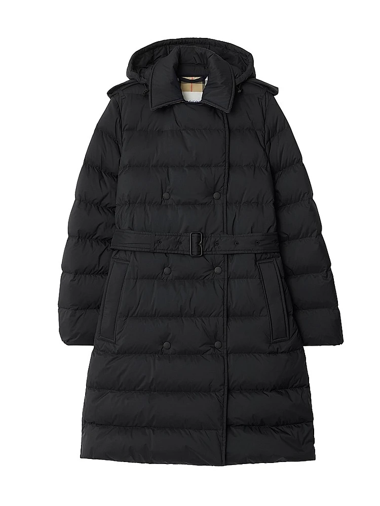 Kent Regular Fit Hooded Down Jacket