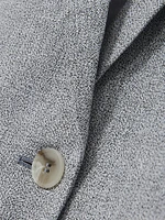 Willow Single-Breasted Linen-Blend Blazer