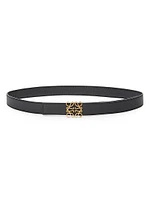 Anagram Reversible Leather Belt