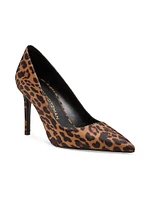 Power 85MM Leopard-Printed Pumps