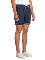 Hudson Linen-Blend Shorts