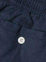 Hudson Linen-Blend Shorts