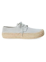 Rio Suede Lace-Up Espadrilles