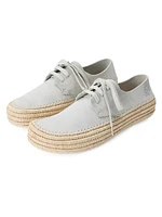Rio Suede Lace-Up Espadrilles