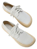 Rio Suede Lace-Up Espadrilles