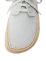 Rio Suede Lace-Up Espadrilles