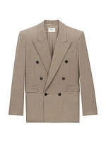 Jacket in Caviar Wool