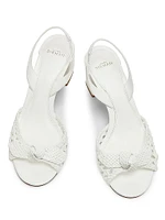 Easy Clarita 75MM Leather Slingback Sandals