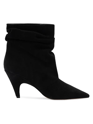 Tati 85MM Suede Slouchy Boots