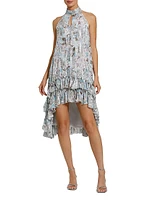 Ieena 2 Ruffled A-Line Minidress