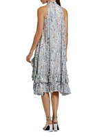Ieena 2 Ruffled A-Line Minidress