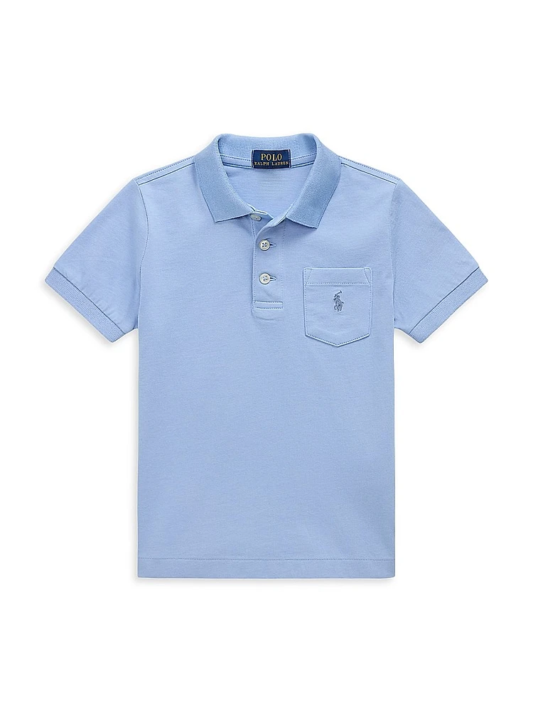 Little Boy's & Cotton Polo Shirt