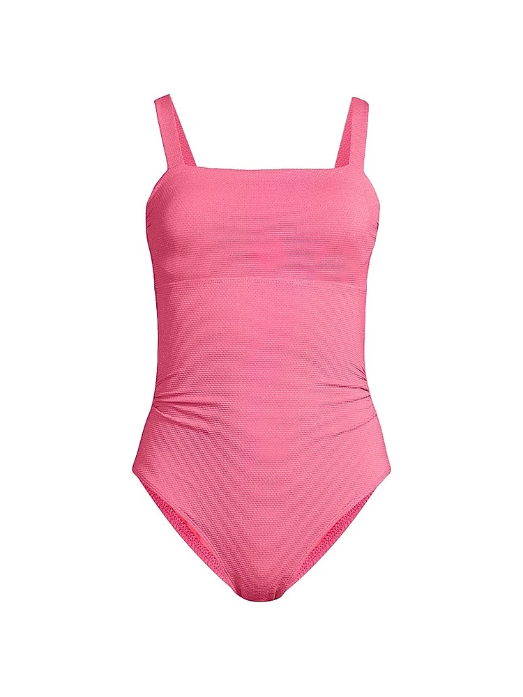 Jori Metallic One-Piece Swimsuit