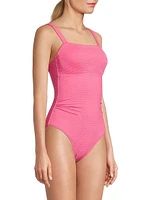 Jori Metallic One-Piece Swimsuit