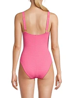 Jori Metallic One-Piece Swimsuit