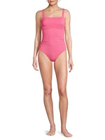 Jori Metallic One-Piece Swimsuit