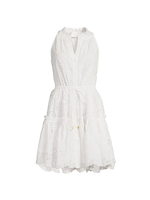 Charlotte Eyelet Minidress