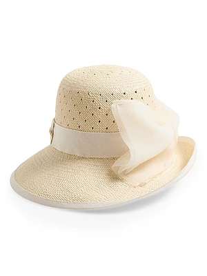 VLogo Signature Hat Perforated Panama