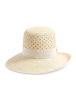 VLogo Signature Hat Perforated Panama