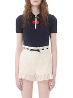 Cotton Top with Cherry
