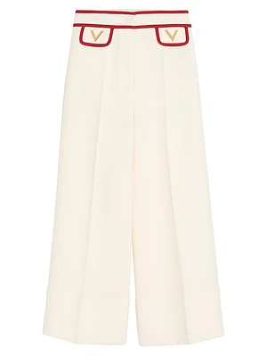 Crepe Couture Pants