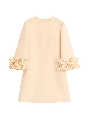 Crepe Couture Short Dress