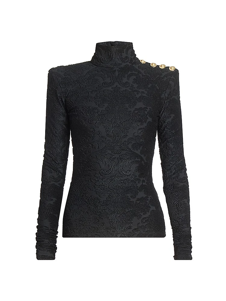 Baroque Jacquard Top