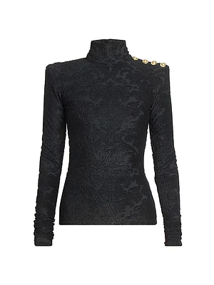 Baroque Jacquard Top
