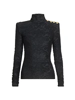 Baroque Jacquard Top