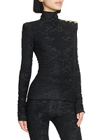 Baroque Jacquard Top