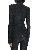 Baroque Jacquard Top