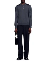 Ribbed Polo Shirt