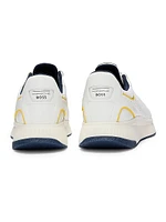 Porsche x BOSS Perforated-Leather Trainers Sneakers