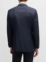 Slim-Fit Suit Virgin Wool