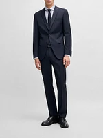 Slim-Fit Suit Virgin Wool